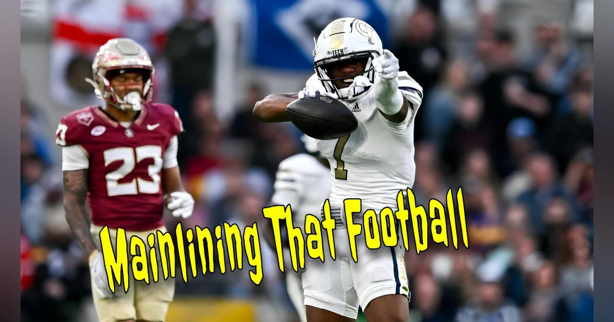 Mainlining That Football