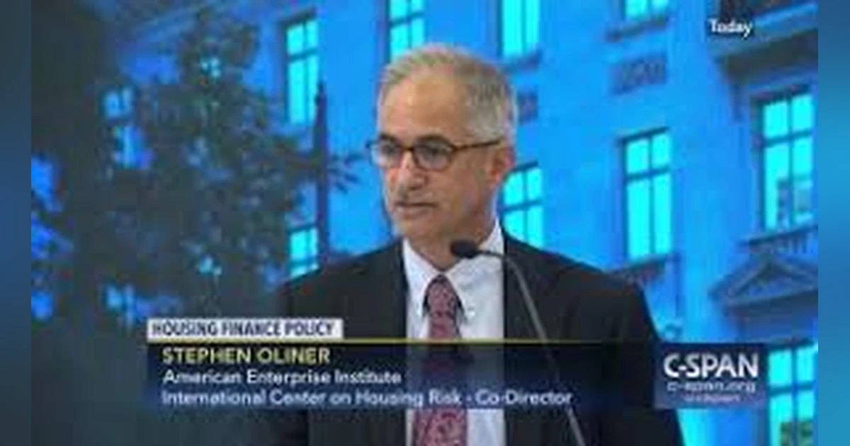 Saturday, September 29, 2018-The staff of AMR & Stephen D. Oliner, Economist, Scholar & Senior Adviser of AEI's Center on Housing Markets & Finance