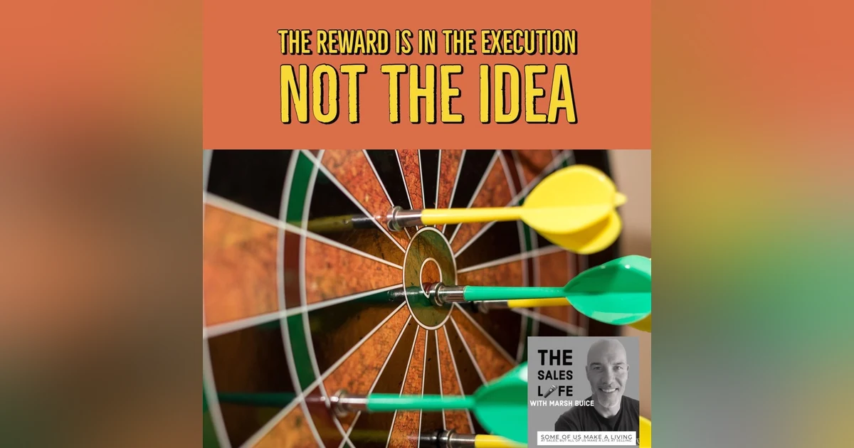 628. You get rewarded for the EXECUTION not the IDEA 💡