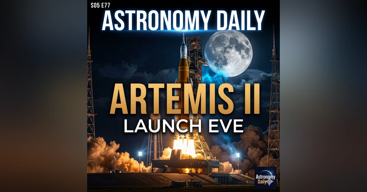 Artemis II : Go for Launch — Plus Saturn's Rings, The Gigamaser & A Star From The Dawn of Time