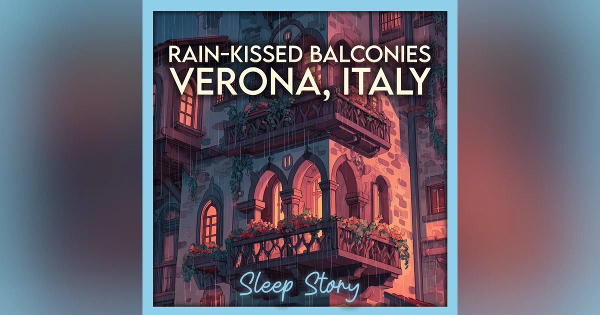 The Hush of Ancient Verona — A Rainy Night Sleep Story for Adults