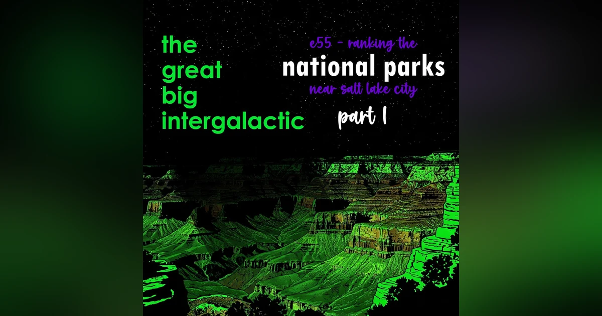 E55 - Ranking the 8 National Parks Near Salt Lake City, Part 1