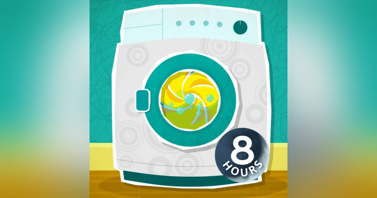 Baby Sleep Sound feat. Washing Machine White Noise 8 Hours | Soothe Baby, Infant Sleep, Calm Colic
