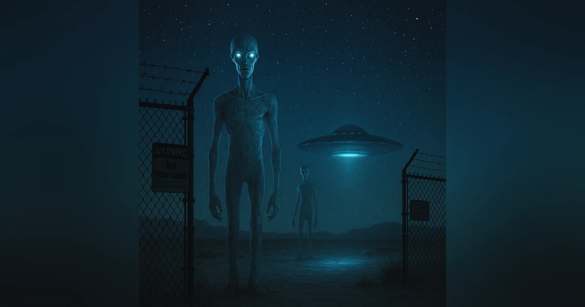 👽 The Tall Whites: Alien Collaborators at Nellis Air Force Base