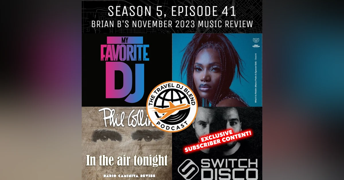 Brian B's November 2023 Music Review