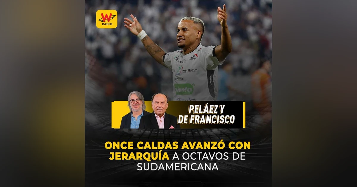 Once Caldas avanzó con jerarquía a octavos de la Sudamericana