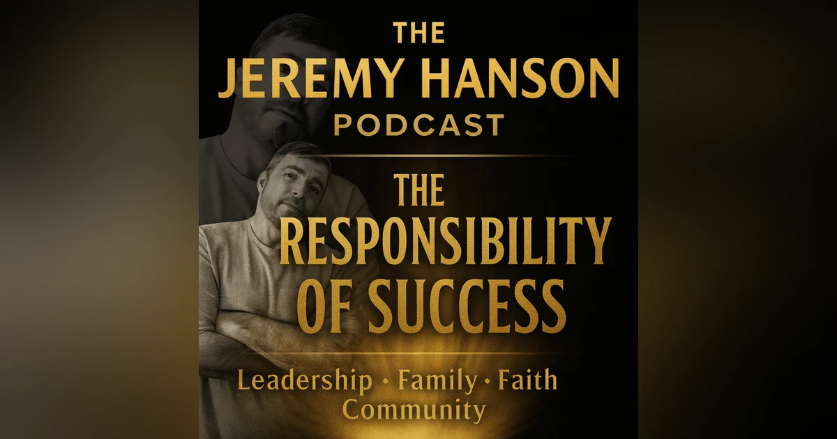 The Responsibility of Success — Leading Your Family, Faith, and Community with Strength