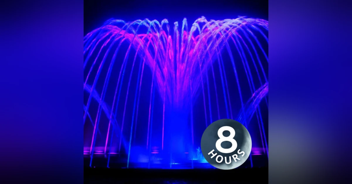 Sleep Sounds Majestic Fountain 8 hours | Relaxing Water White Noise