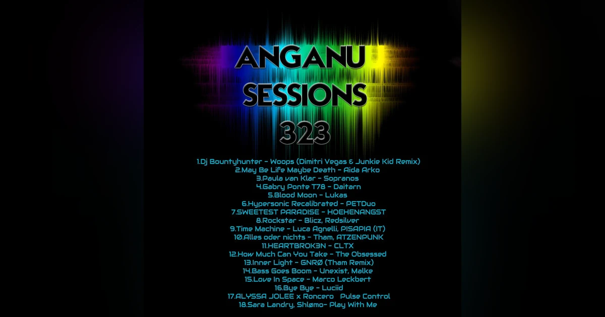 ANGANU SESSIONS #323 [Festival Hard Techno Edition]