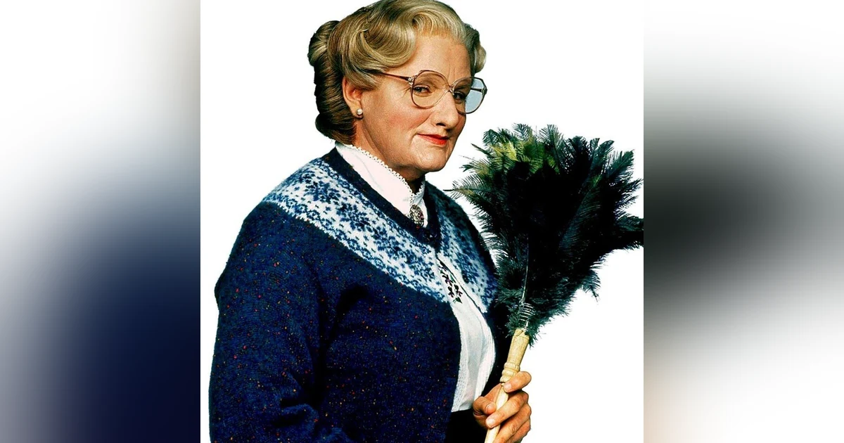 Mrs. Doubtfire. Robin Williams. 1993