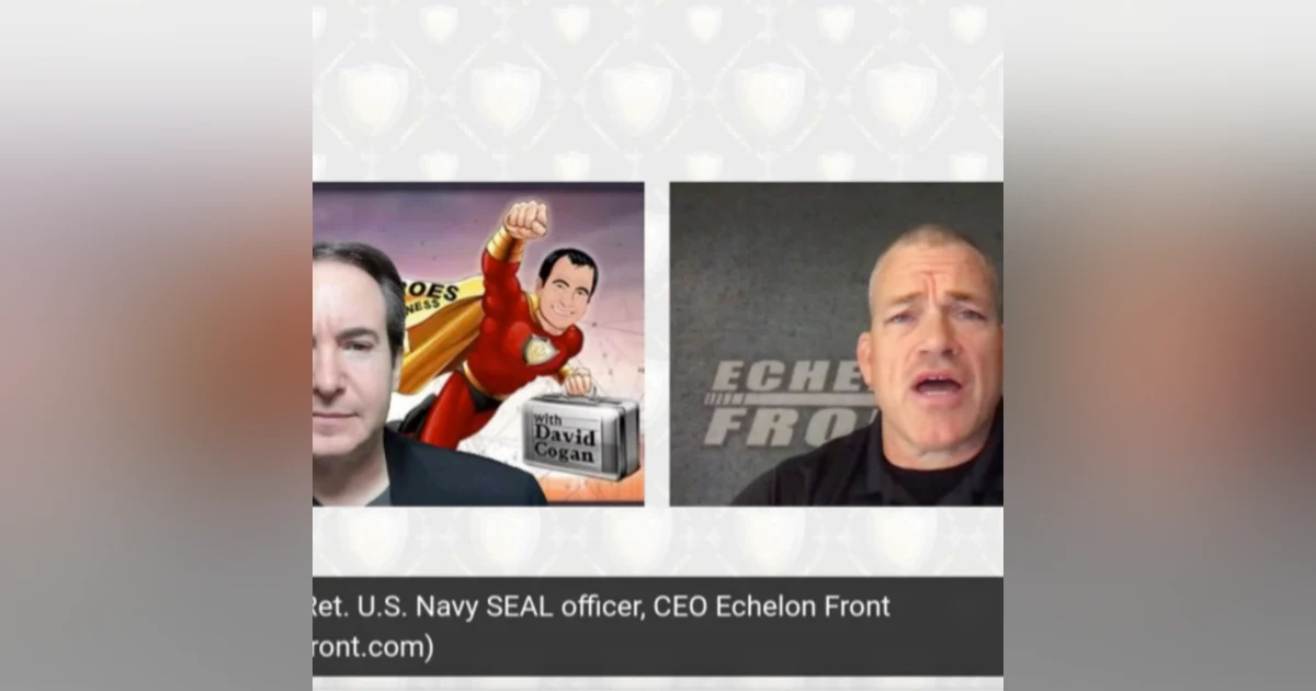 Jocko Willink, Retired U.S. Navy SEAL officer, highly decorated Special Operations Unit of the Iraq War. CEO Eschelon Front, Author “LEaders