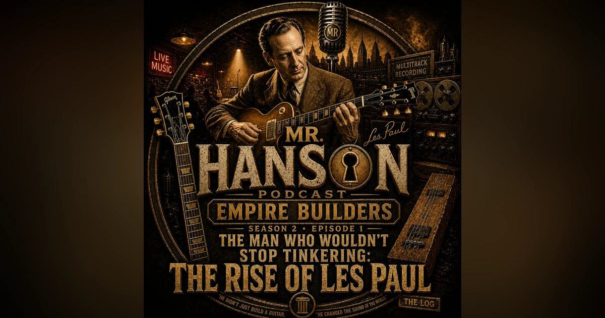 S2E1: "The Man Who Wouldn't Stop Tinkering: The Rise of Les Paul"
