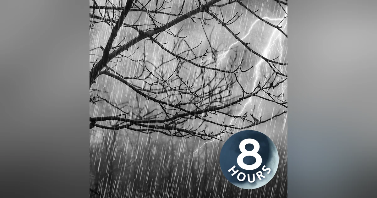 Heavy Rain & Big Thunder! | 8 Hours Best Thunderstorm Ambience to Sleep & Relax
