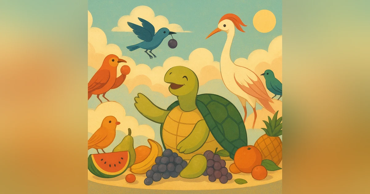 飞上天的乌龟 | The Tortoise Who Reached the Sky | 中英文雙語故事 | Learn Chinese & English Through Bedtime Story