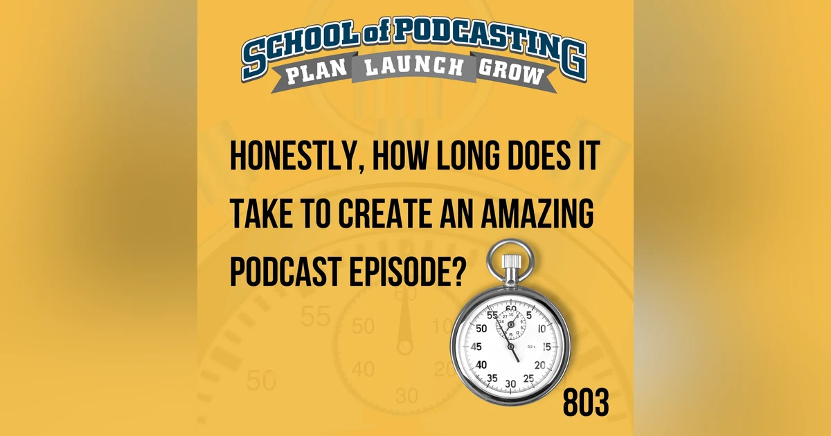Honestly, How Long Does it Take to Create an Amazing Podcast Episode?