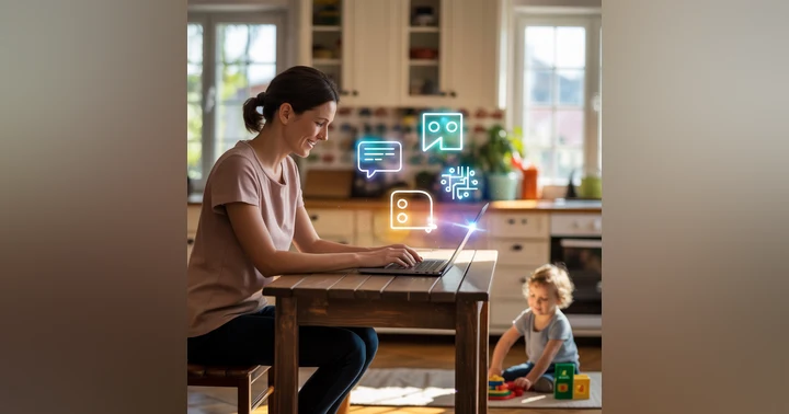image for Smart Hustles, No Guilt: How Parents Are Earning with AI (On Their Terms)