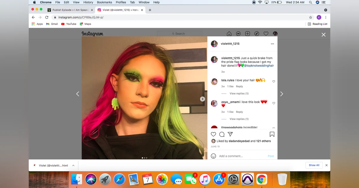 Violet Turner Is Speaking
