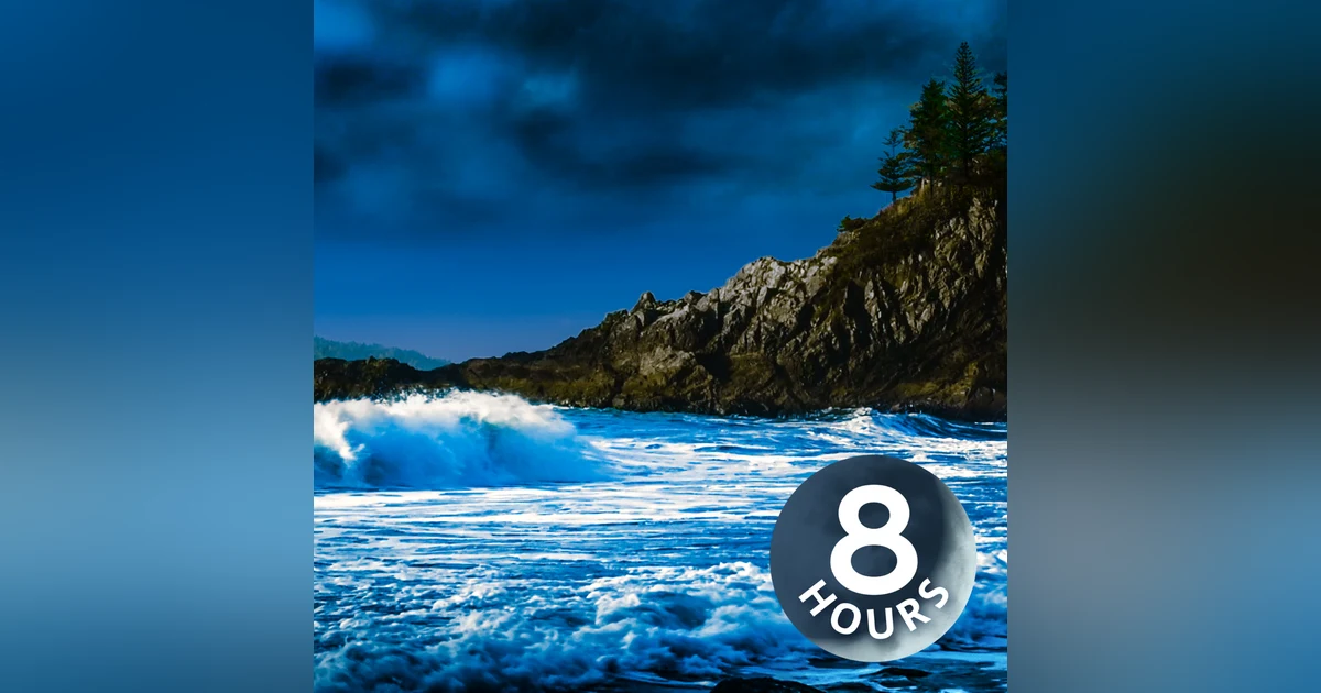 Ocean Sounds for Deep Sleep & Relaxation | 8 Hour