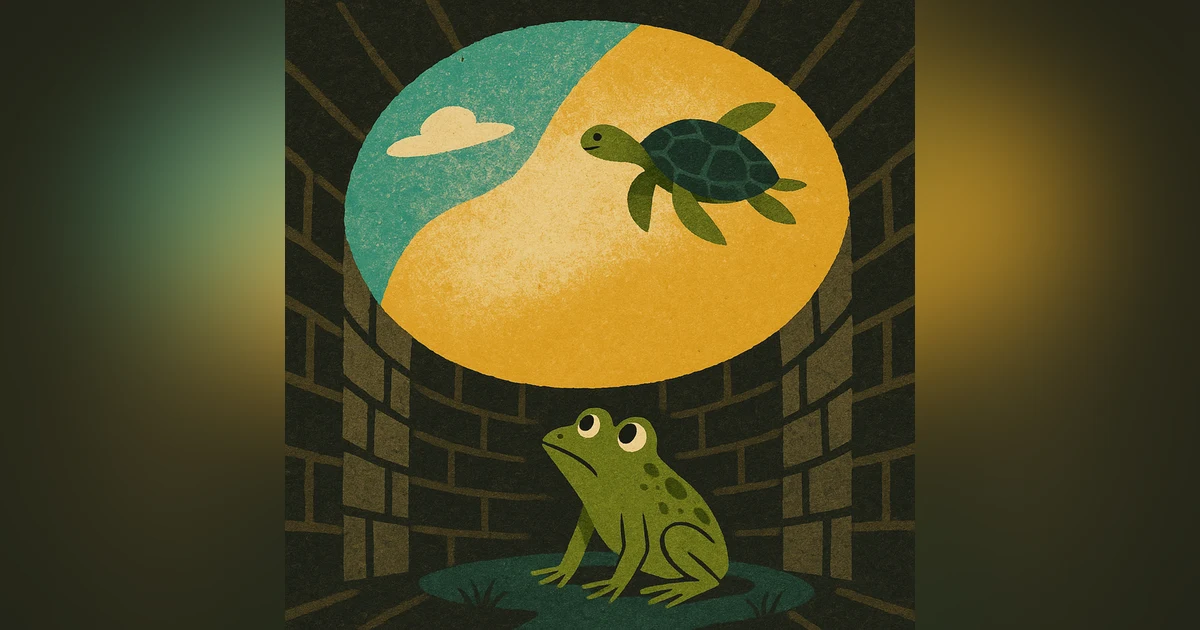 井底之蛙 - 中英文雙語睡前故事 - The Frog at the Bottom of the Well - Bedtime Story in Mandarin Chinese and English