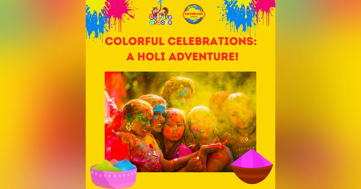 Colorful Celebrations:  A Holi Adventure!