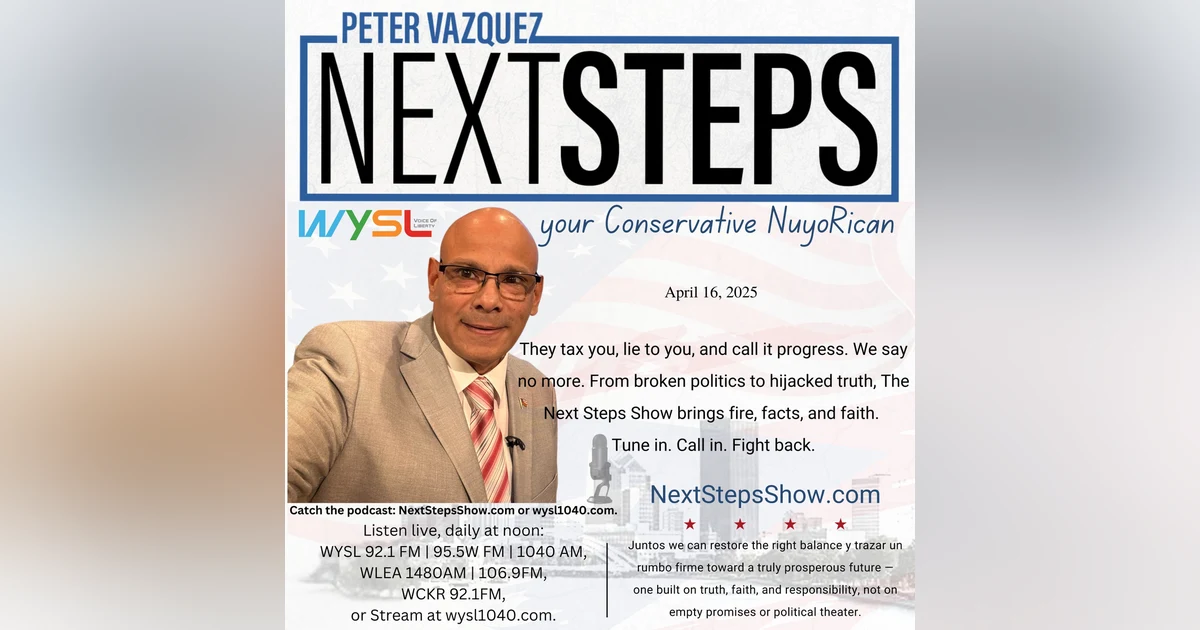 Next Steps Show April 16, 2025