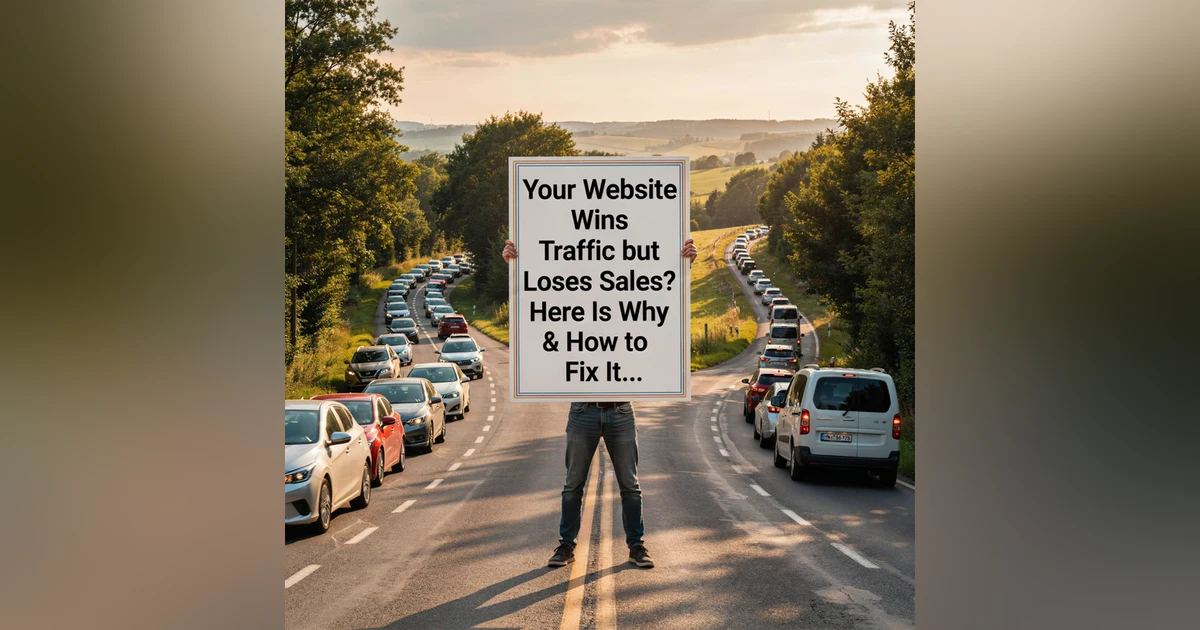 Your Website Wins Traffic, but Loses Sales? Here Is Why & How to Fix It...