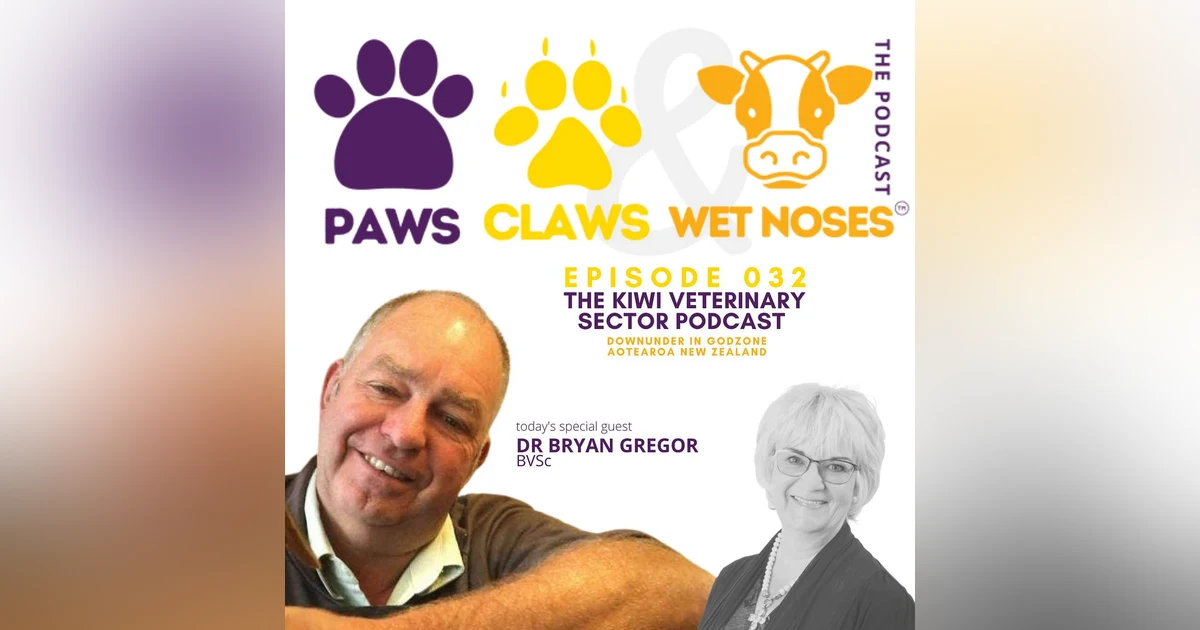 032 - Dr Bryan Gregor - Veterinarian and host of The VetPodcast - part 1 of 2
