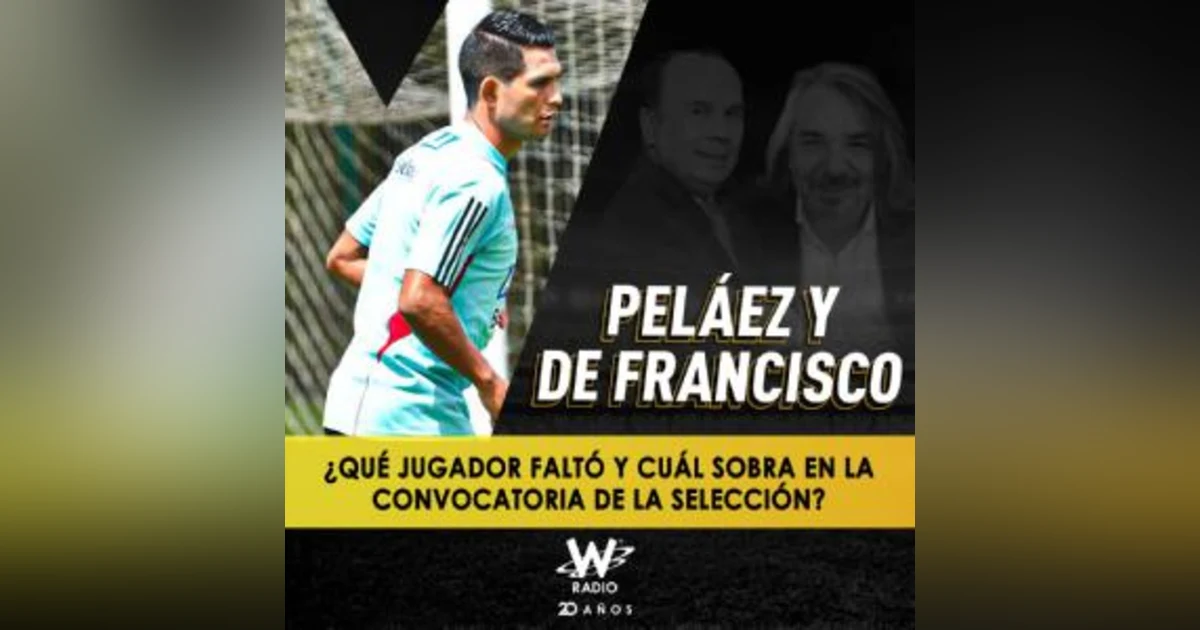 ¿Qué jugador faltó y cuál sobra en la convocatoria de la Selección?