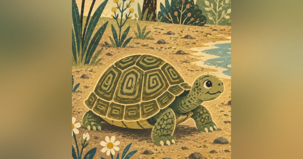 The Tortoise Who Wanted to Fly 🌙 想飞的乌龟 | Calm Bilingual Bedtime Story