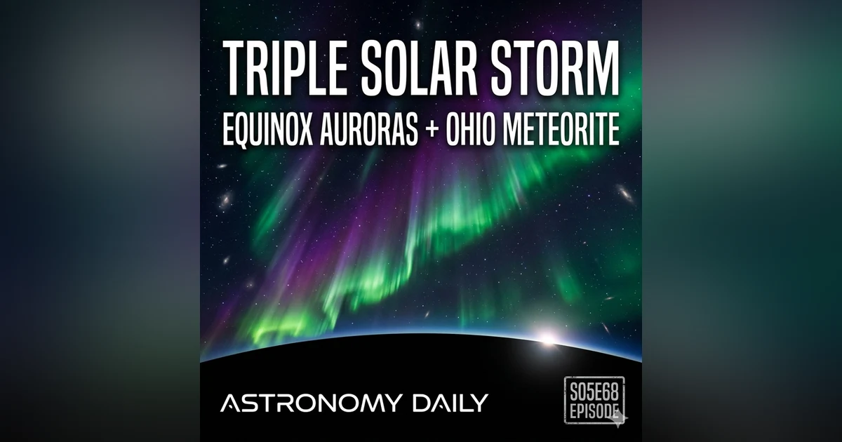 Equinox Auroras, Ancient Stars, and a Satellite Resurrection