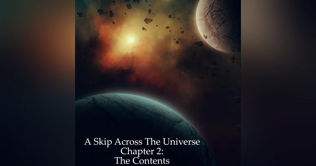 A Skip Across the Universe: Chapter 2 The Contents