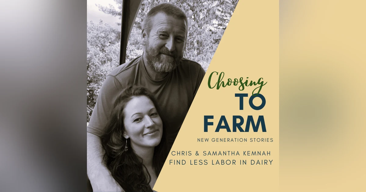 Chris & Samantha Kemnah Find Less Labor in Dairy
