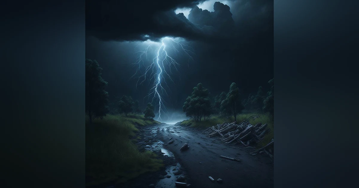 Thunderous Tranquility 8 Hours of Heavy Rainstorm and Thunder Sounds
