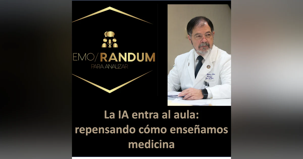 La IA entra al aula: repensando cómo enseñamos medicina.