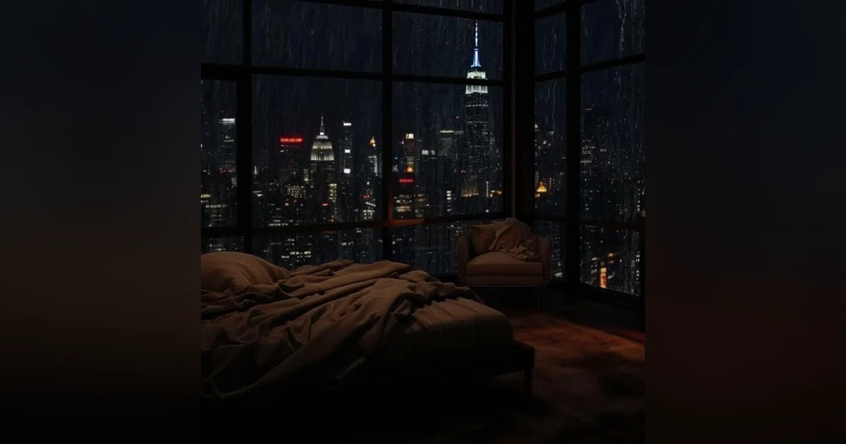 12 horas de lluvia para dormir en armonía y silencio tranquílame.