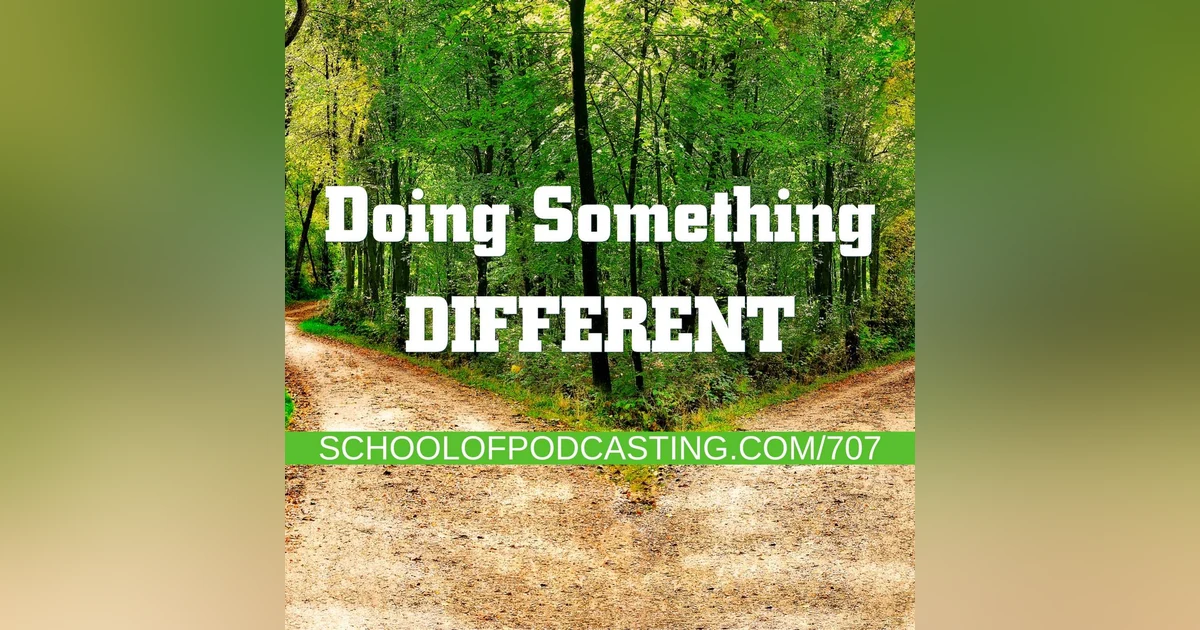 Doing Something Different