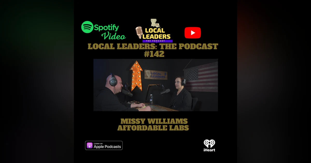 Affordable Labs Offers Convenient and Affordable Blood Draws. Local Leaders The Podcast #142