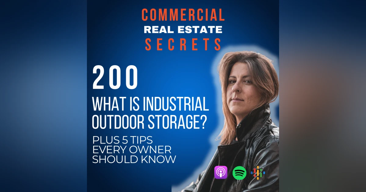 What Is Industrial Outdoor Storage? Plus 5 Tips Every Owner Should Know