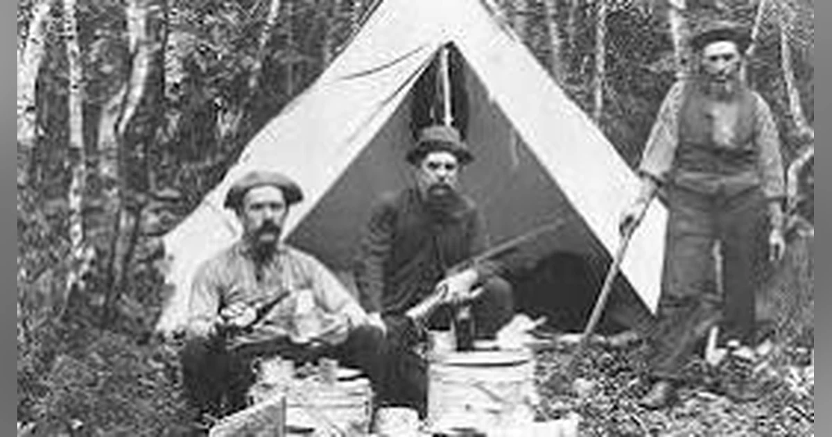 A TENT IN AGONY and FOUR MEN IN A CAVE
