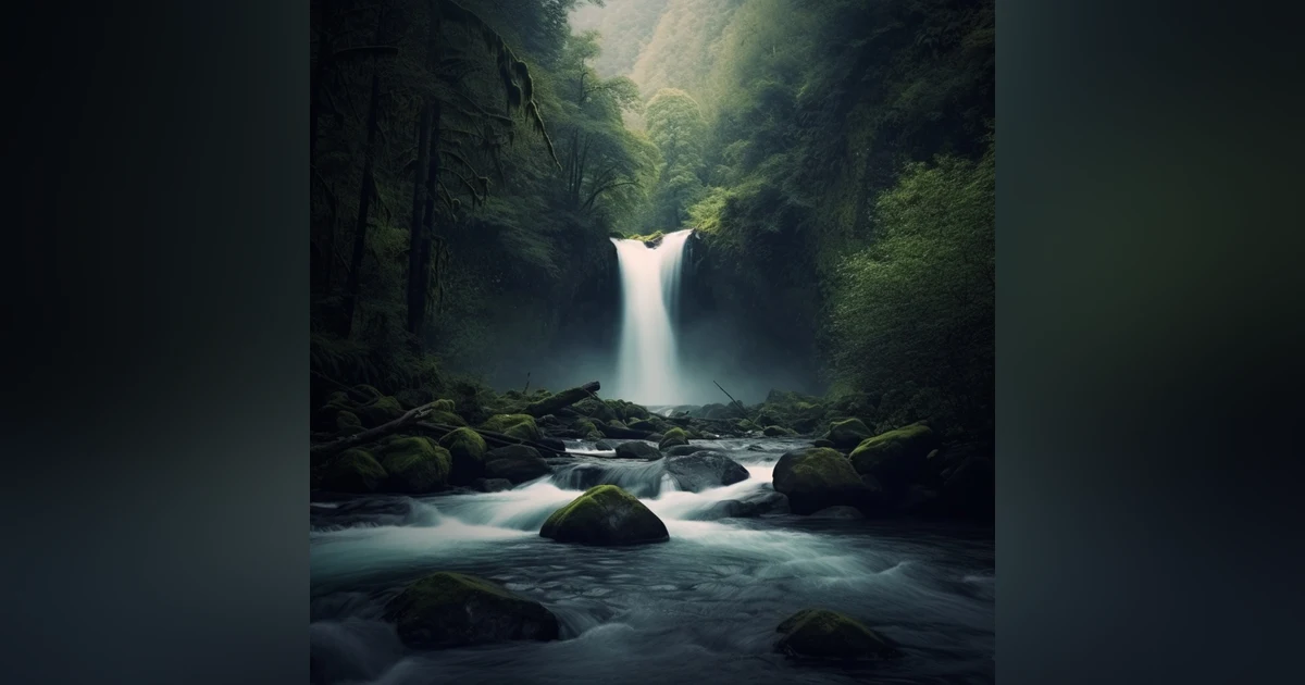 Experience the Tranquil Serenity of a 8 Hour Waterfall Soundscape