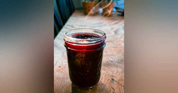 image for I'm messing with your cranberry jelly in the best possible way.