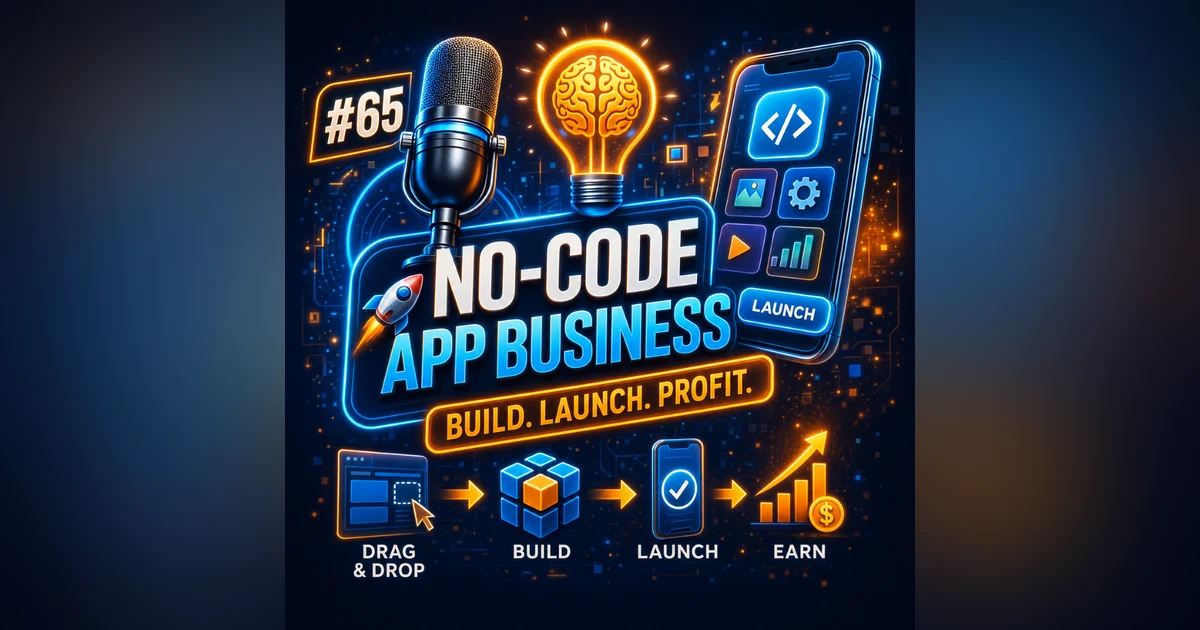 #65 No-Code App Business 🚀 – Build & Launch Apps Without Developers