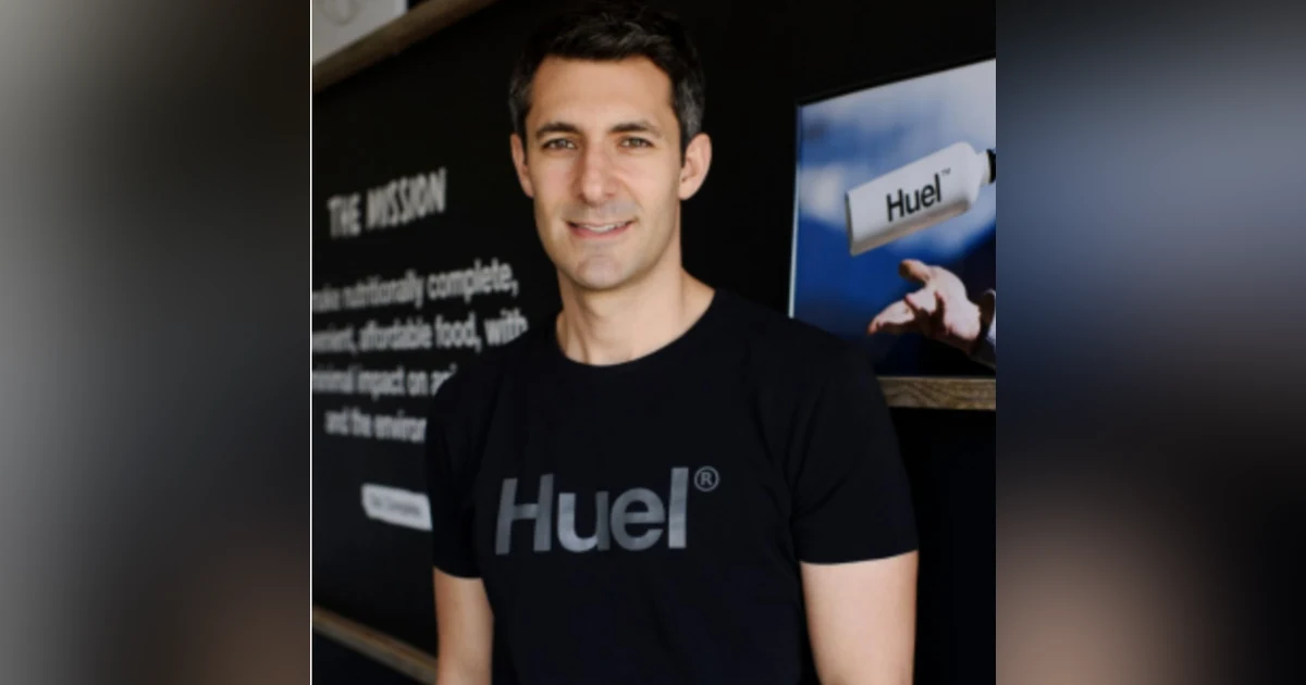 James McMaster, CEO Huel complete healthy on-the-go food