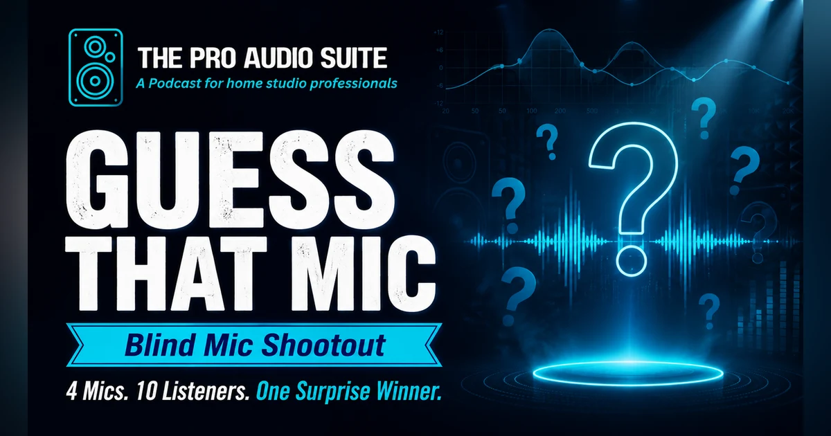 Guess That Mic: Four Mics, Ten Listeners and One Surprise Winner