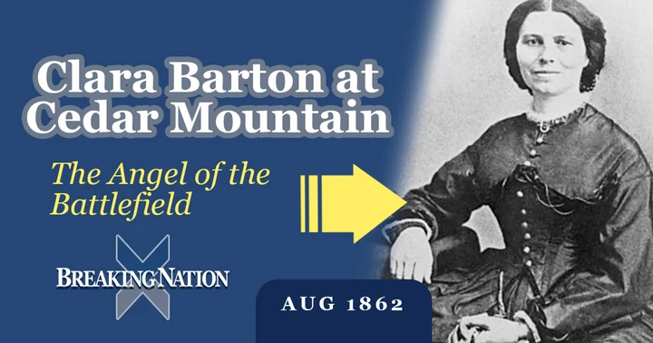 image for The Battle That Changed Two Lives: Lee and Clara Barton