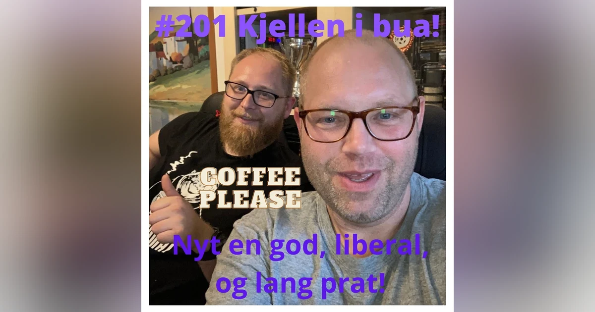 #201 Kjellen på besøk i podcastbua!