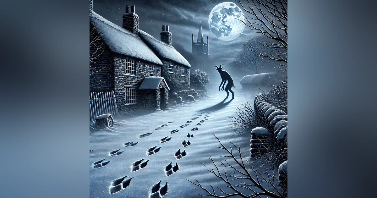 Hoofprints of the Unholy: The Devil’s Footprints of 1855
