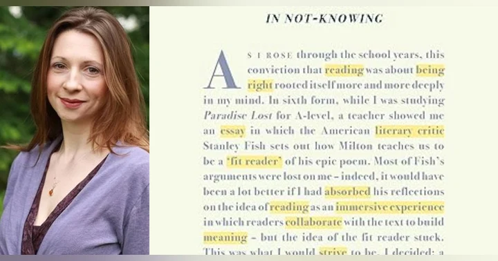 image for Embracing 'Not-Knowing': Ann Morgan's Strategy for Deeper Literary Engagement