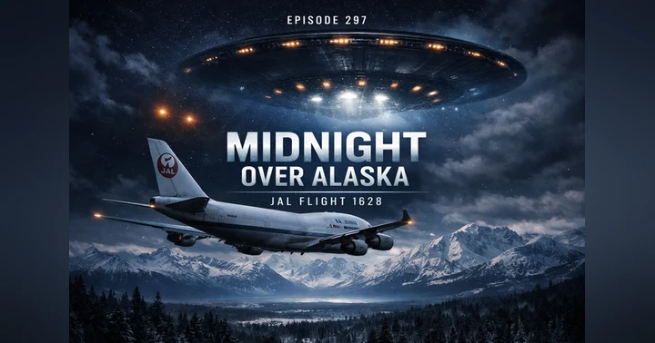 image for JAL Flight 1628 UFO: Midnight Over Alaska