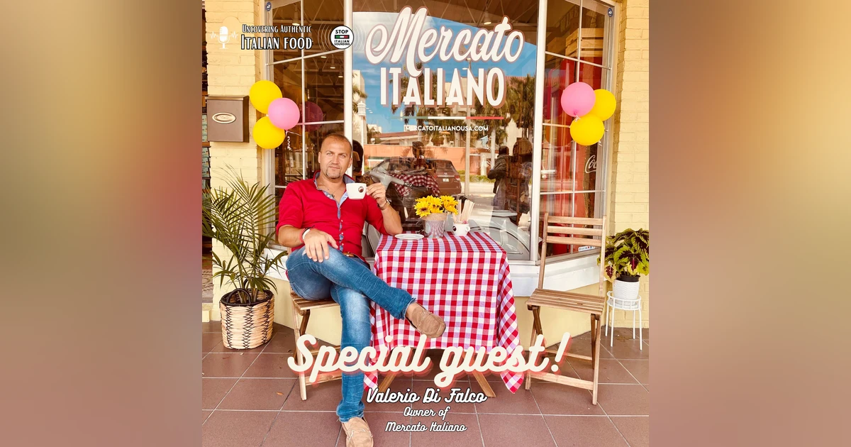 Inside Mercato Italiano with Valerio Di Falco